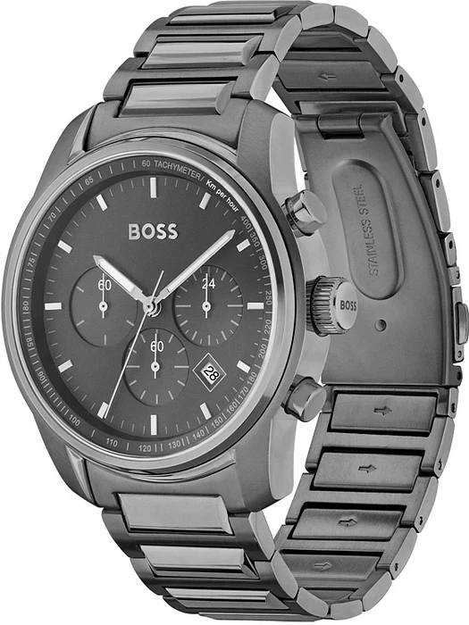 BOSS TRACE HB1514005 Herenhorloge 44mm BOSS TRACE HB1514005 Herenhorloge 44mm