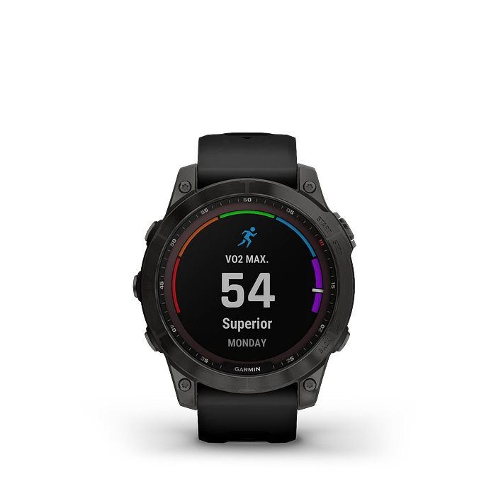 Garmin fēnix® 7 Sapphire Solar, Carbon Grey DLC titanium 010-02540-21 Garmin fēnix® 7 Sapphire Solar, Carbon Grey DLC titanium 010-02540-21