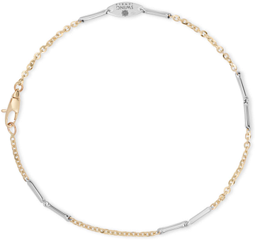 SWING JEWELS NOUVEAU 18 CT BICOLOR GOLD BRACELET BRRR D1B-18