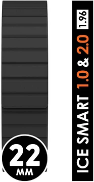 ICE WATCH SMART 023439 - MAGNET - BLACK (22mm) - ICE 1.0+2.0(1.96)