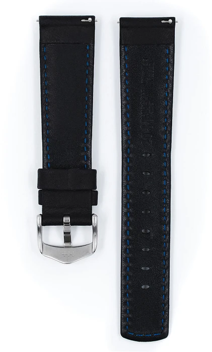 HIRSCH MARINER L BLACK Zilverkleurig HIRSCH MARINER L BLACK Zilverkleurig