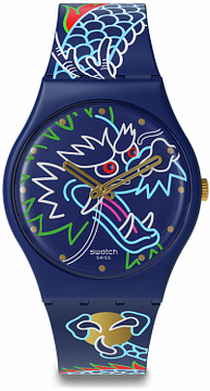 Swatch DRAGON IN WAVES SO28Z125