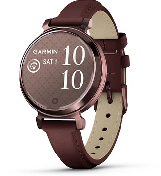 Garmin Lily® 2 Classic, Dark Bronze met Mulberry leren band 010-02839-03