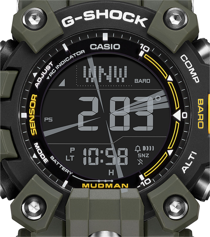 カシオ G-SHOCK MASTER OF G-LAND GW-9500-3JF Casio G-Shock Master Of G-Land Mudman GW-9500-3JF Men's