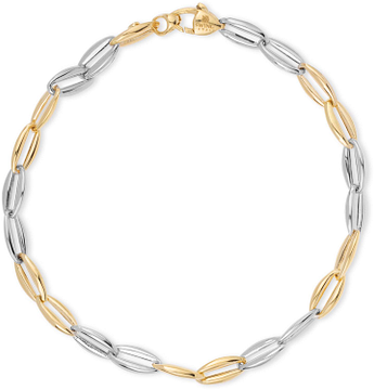 SWING JEWELS NOUVEAU 14 CT BICOLOR GOLD BRACELET BRRR 12B