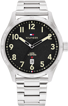 Tommy Hilfiger TH1710594 Horloge Heren Zilverkleurig 43mm