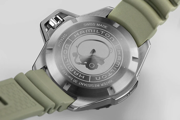 Hamilton Navy H77825331 Khaki Navy Frogman Hamilton Navy H77825331 Khaki Navy Frogman