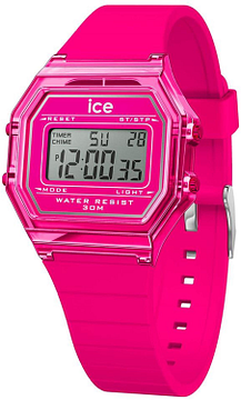 ICE watch digit retro - Neon pink - Clear - Small 022887