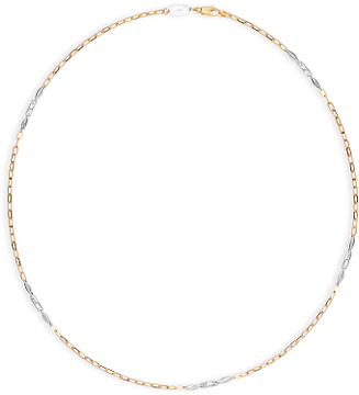 SWING JEWELS NOUVEAU 14 CT BICOLOR GOLD NECKLACE CORR V1B-60