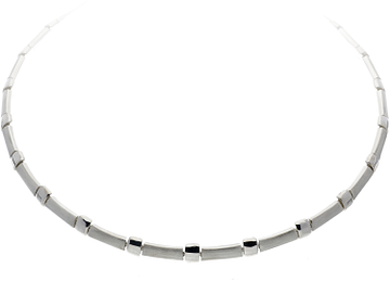 Silver Lining Choker Deluxe Mat/Glans 925 103.0481.43