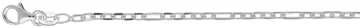 Zilverkleurig Lining Schakelcollier anker 925 102.1099.42