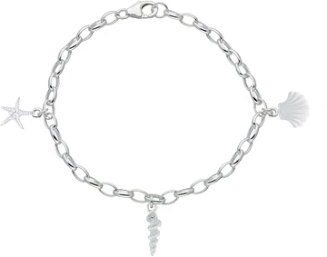 Lilly Kinderbedelarmb. Zster Schelp 925Rd 104.6406.17
