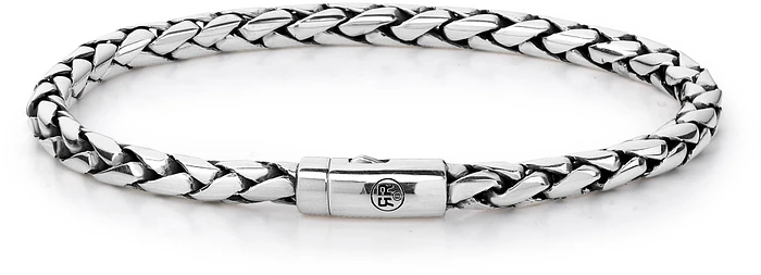 Rebel & Rose Sterling Zilverkleurig Line Hera RR-BR006-S Rebel & Rose Sterling Zilverkleurig Line Hera RR-BR006-S