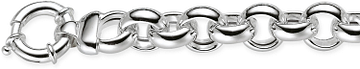 Silver Lining Schakelcollier Jasseron 14mm 925 102.0889.50