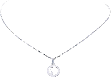 Silver Lining 102.0221.43 Collier Zilver Zilverkleurig 43cm