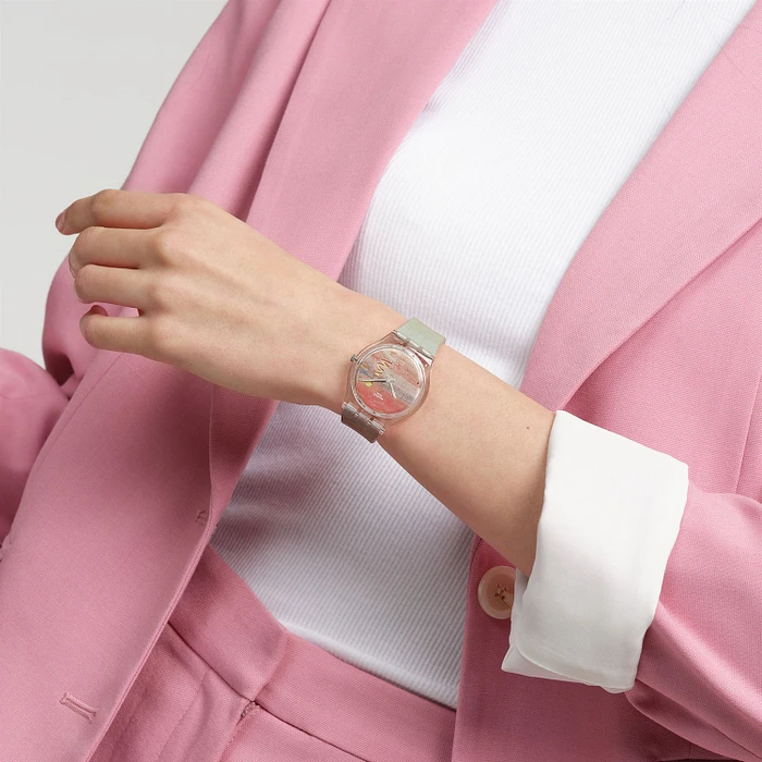 Swatch TURNER'S SCARLET SUNSET SO28Z700 Swatch TURNER'S SCARLET SUNSET SO28Z700