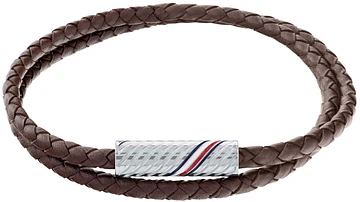 Tommy Hilfiger TJ2790468 Armband Heren Bruin 19cm