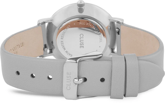 Cluse Le Couronnement Zilverkleurig/Soft Grey CL63004 Cluse Le Couronnement Zilverkleurig/Soft Grey CL63004