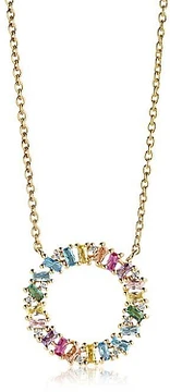 Sif Jakobs ANTELLA CIRCOLO GRANDE NECKLACE SJ-C0163-XCZ-YG