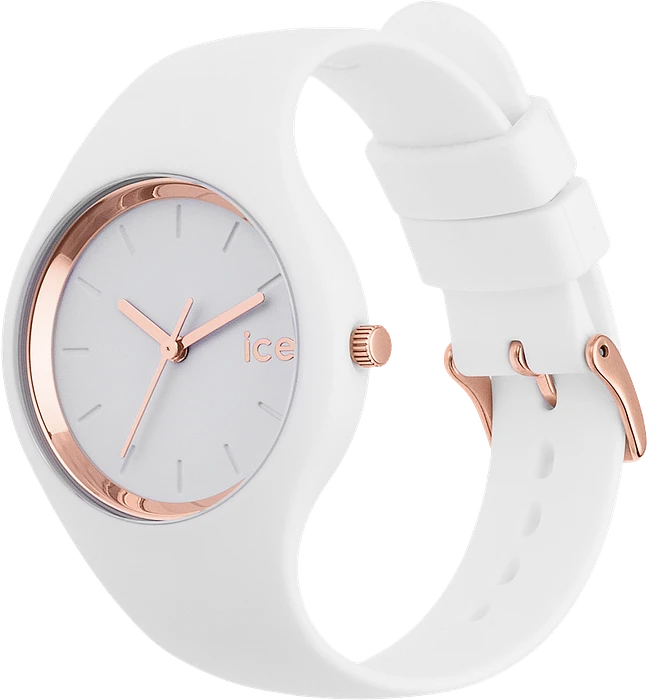 Ice Watch ICE glam - White Rose-Goudkleurig - S 37mm - 024522 Ice Watch ICE glam - White Rose-Goudkleurig - S 37mm - 024522