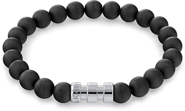 Calvin Klein CJ35000104 Heren Armband Onix Beads  