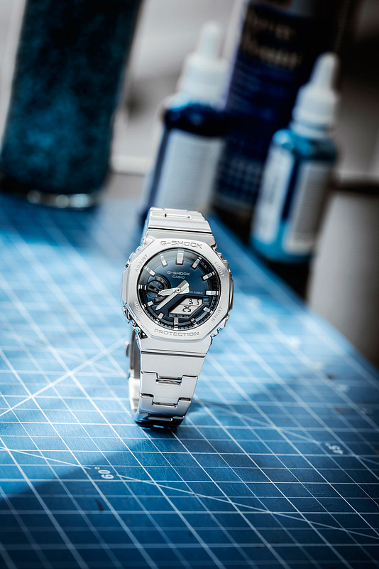 G-SHOCK GM-2110D 水色 G-SHOCK GM-2110D 水色 G-Shock G-Steel Octagonal Light Blue