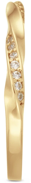 Glow Ring Twist CZ 585 214.2040 Glow Ring Twist CZ 585 214.2040