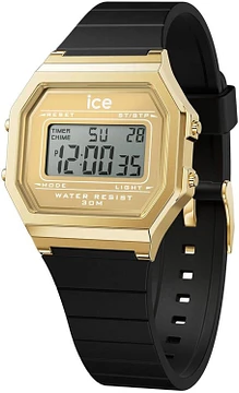 ICE watch digit retro - Metal gold mirror - Black - Small 022731