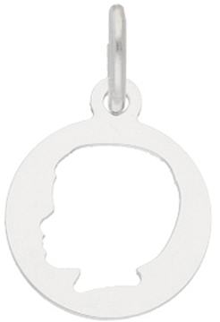 Silver Lining Hanger Jongen Rond Zilver* 120.0230.00