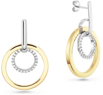 Glow Oorstekers - Rond Zirkonia - 106.0686.00