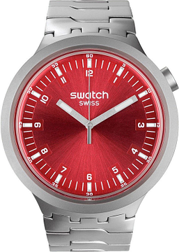 Swatch SB07S104G BIG BOLD IRONY SCARLET SHIMMER