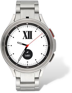 Samsung Galaxy Watch4 Classic Smartwatch Silver 46mm SA.R890SS