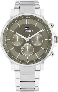 Tommy Hilfiger TH1710587 Horloge Heren Zilverkleurige 44mm