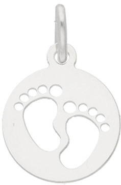 Silver Lining Hanger Voetjes Rond Zilver* 120.0232.00