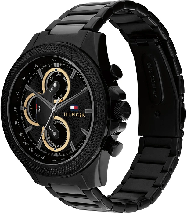 Tommy Hilfiger TH1792081 Horloge Heren Zwart 46mm