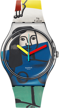 Swatch LEGER'S TWO WOMEN HOLDING FLOWERS SUOZ363