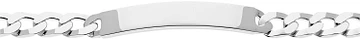 Zilverkleurig Lining Plaatarmband Gourmet 6mm Zilver 104.2053.21