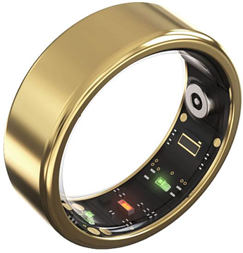 ICE ring connected smart ring Gold