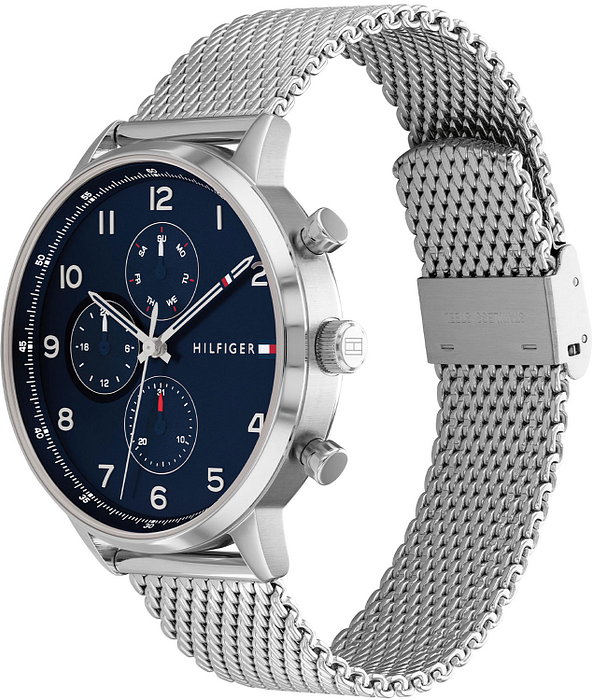 Tommy Hilfiger TH1792078 Horloge Heren Zilverkleurig 44mm