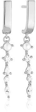 SIF JAKOBS JEWELLLERY ADRIA PENDOLO EARRINGS SJ-E12244-PCZ
