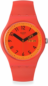 Swatch PROUDLY RED SO29R705