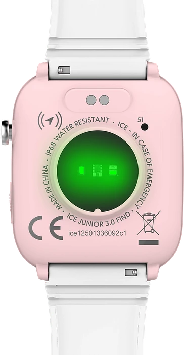 ICE Watch smart junior 3.0 - Find My - Pink - White - 1.75 024549 ICE Watch smart junior 3.0 - Find My - Pink - White - 1.75 024549