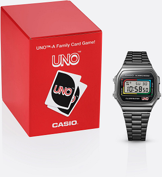 CASIO x UNO A168WEUC-1AER Special Edition
