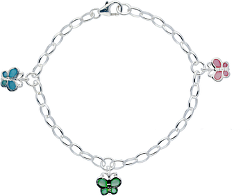 Lilly Kinderbedelarmband Vlinders 925 104.0088.16