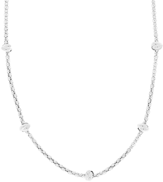 Silver Lining Collier met 5 knopen 102.1293.45