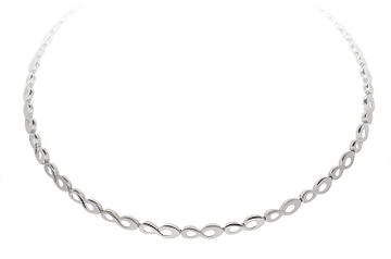 Silver Lining Choker Deluxe Mat/Glans 925 Rd 103.4304.42