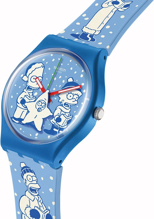 Swatch SO28Z126 THE SIMPSONS COLLECTION TIDINGS OF JOY Swatch SO28Z126 THE SIMPSONS COLLECTION TIDINGS OF JOY