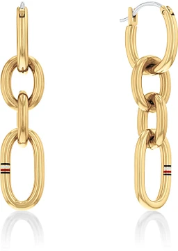 Tommy Hilfiger TJ2780786 Oorhangers Dames Staal