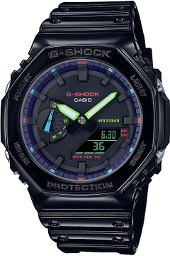 Casio G-Shock GA-2100RGB-1AER Virtual Rainbow