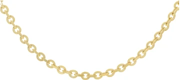 Glow SCHAKELCOLLIER - ZILVER - GP - 45CM - 102.8104.45